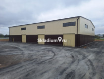 Вид здания. Сухой склад (+18) Склад Московская обл, Руза, деревня Шелковка , 1 440 м2 фото 1